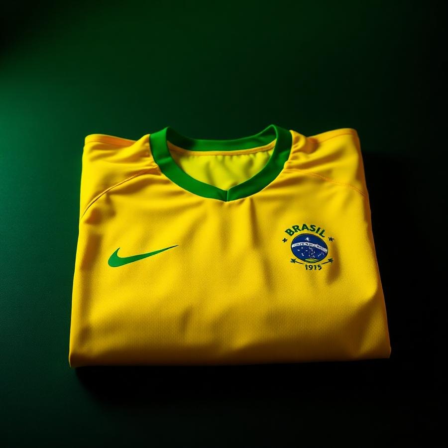 Camisa do Brasil amarela 2026
